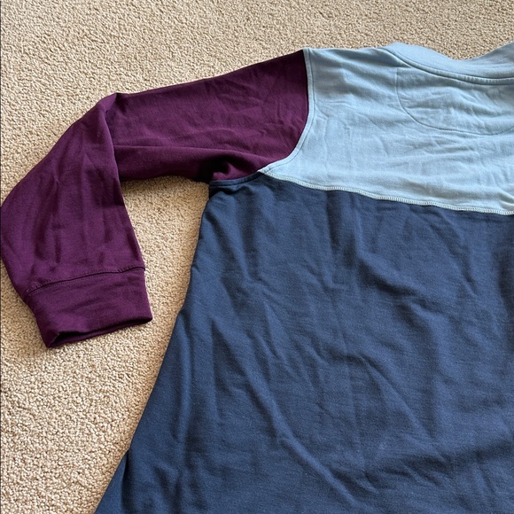 XL EUC Woolx Charlie Navy/Winter Bloom Sweatshirt - Picture 9 of 9